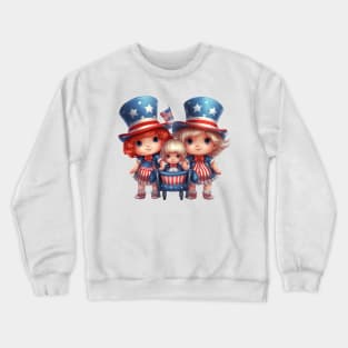 4th of July Babies #3 Crewneck Sweatshirt